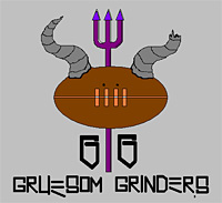 Gruesome Grinders team badge